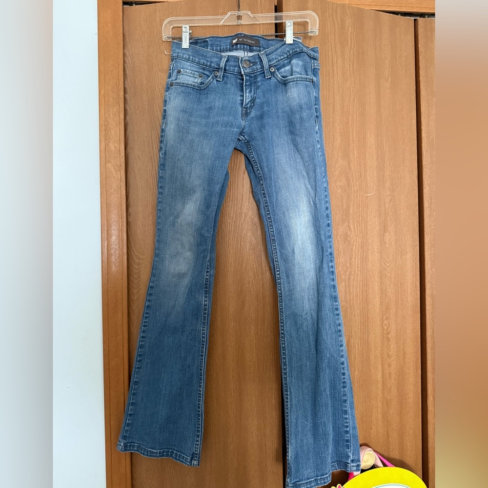 Blue Flared Jeans